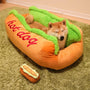 Hot Dog Pet Bed - UniqueSimple