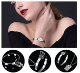 Lock Your Heart Bracelet Set - UniqueSimple