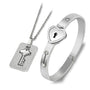 Lock Your Heart Bracelet Set - UniqueSimple