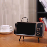 Retro TV Bluetooth Speaker Mobile Phone Holder - UniqueSimple