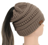 Soft Knit Ponytail Beanie - UniqueSimple