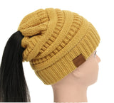 Soft Knit Ponytail Beanie - UniqueSimple