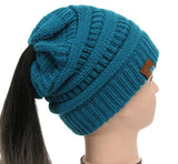 Soft Knit Ponytail Beanie - UniqueSimple