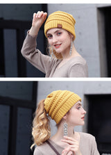 Soft Knit Ponytail Beanie - UniqueSimple