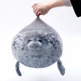Fluffy Plush Seal Pillow - UniqueSimple