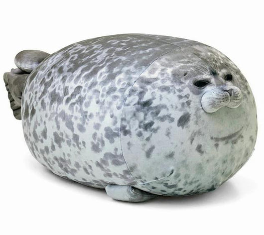 Fluffy Plush Seal Pillow - UniqueSimple