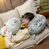 Fluffy Plush Seal Pillow - UniqueSimple
