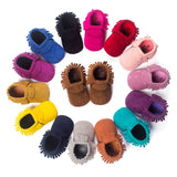 Suede Baby Moccasins - UniqueSimple