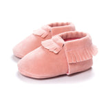 Suede Baby Moccasins - UniqueSimple