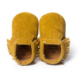 Suede Baby Moccasins - UniqueSimple
