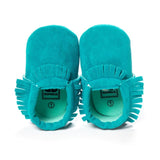 Suede Baby Moccasins - UniqueSimple