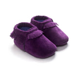 Suede Baby Moccasins - UniqueSimple