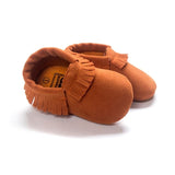 Suede Baby Moccasins - UniqueSimple