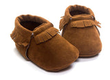Suede Baby Moccasins - UniqueSimple