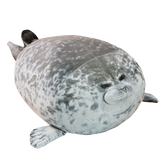 Fluffy Plush Seal Pillow - UniqueSimple